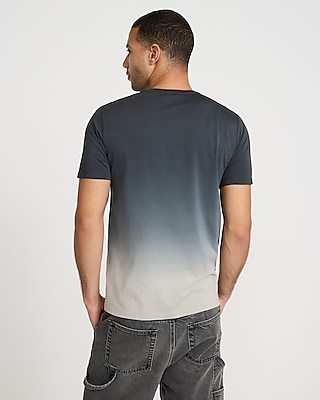 Dip Dye Mini X-Logo Perfect Pima Cotton T-Shirt