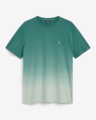 Dip Dye Mini X-Logo Perfect Pima Cotton T-Shirt