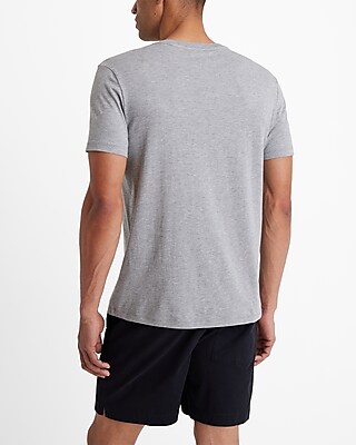 Embroidered Floral X Logo Graphic Perfect Pima Cotton T-Shirt