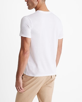 Shadowed Palm Graphic Perfect Pima Cotton T-Shirt