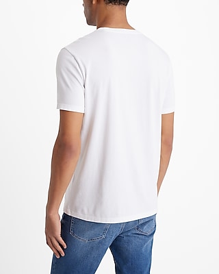 Pocket Dot Pattern Perfect Pima Cotton T-Shirt