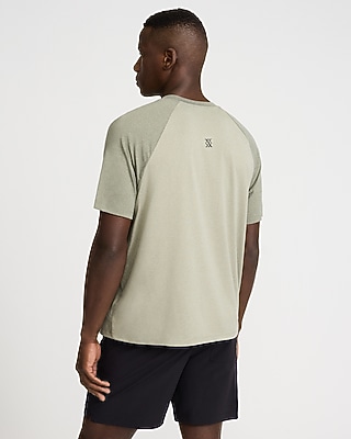 Raglan Sueded Jersey T-Shirt