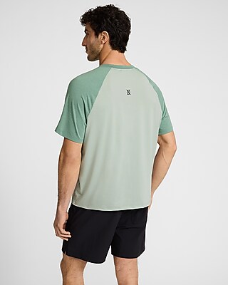 Raglan Sueded Jersey T-Shirt