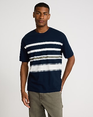 Striped Perfect Pima Cotton T-Shirt