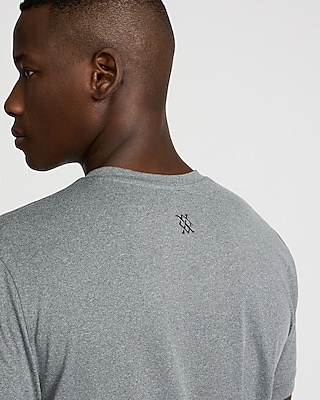 Sueded Jersey Snap Button Henley
