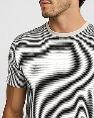Striped Crew Neck T-Shirt