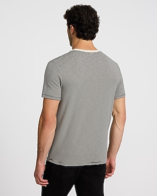 Striped Crew Neck T-Shirt