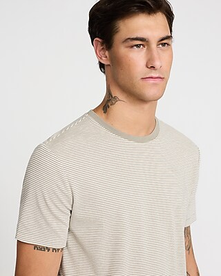 Striped Crew Neck T-Shirt