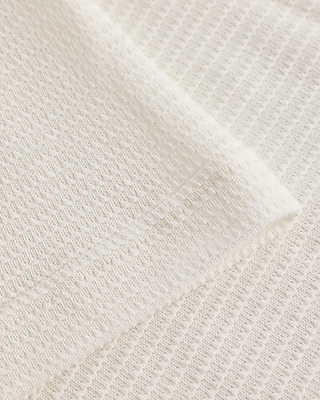 Classic Fit Textured Loose Henley