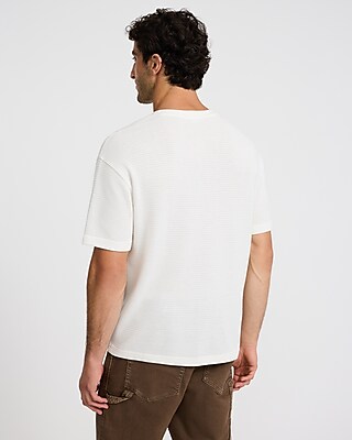 Textured Loose Henley
