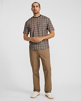Geo Tile Print Graphic T-Shirt - image 3