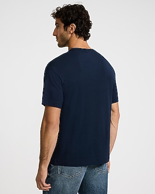 Layered X Logo Perfect Pima Cotton Graphic T-Shirt