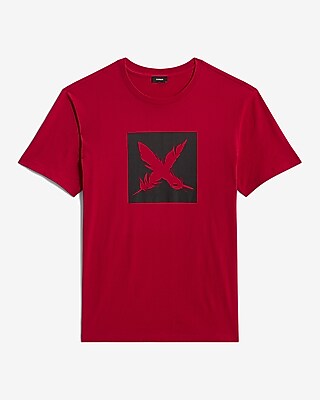 Feather Graphic Cotton T-Shirt