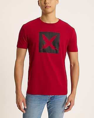 Feather Graphic Cotton T-Shirt