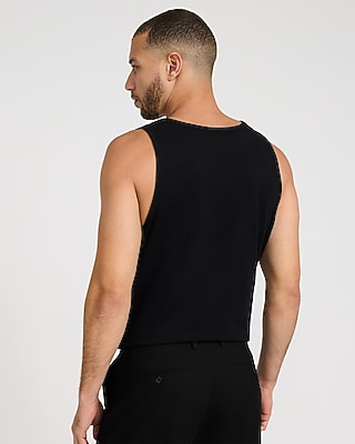 Cotton Jersey Crew Neck Tank