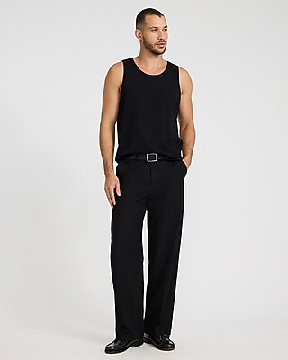 Cotton Jersey Crew Neck Tank