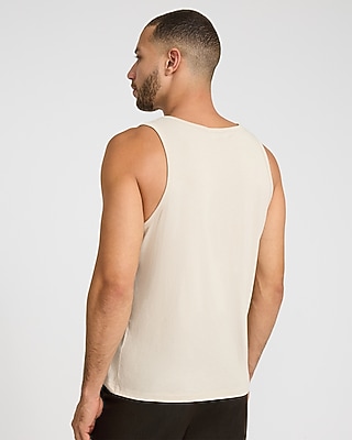 Cotton Jersey Crew Neck Tank