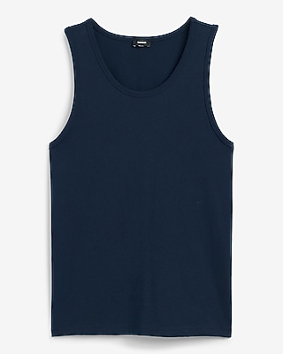 Cotton Jersey Crew Neck Tank