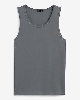 Cotton Jersey Crew Neck Tank