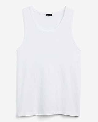 Cotton Jersey Crew Neck Tank
