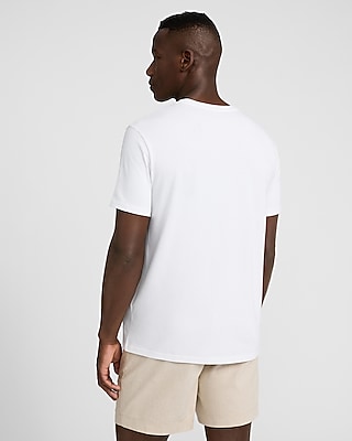 Summer Beverage Perfect Pima Cotton Pocket Graphic T-Shirt