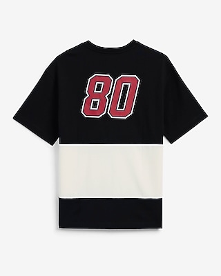 Striped Racing Classic Fit Premium Weight Graphic T-Shirt