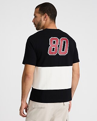 Striped Racing Classic Fit Premium Weight Graphic T-Shirt