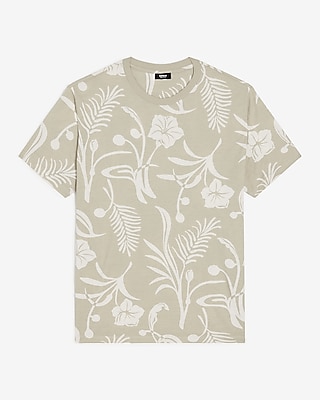 Tropical Floral Perfect Pima Cotton T-Shirt