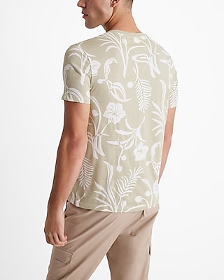 Tropical Floral Perfect Pima Cotton T-Shirt