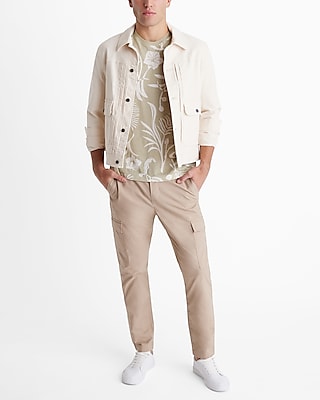 Tropical Floral Perfect Pima Cotton T-Shirt