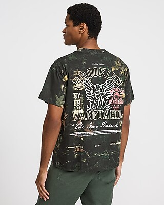 Brooklyn Camo Graphic T-Shirt