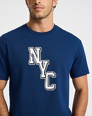NYC Classic Fit Premium Weight Graphic T-Shirt