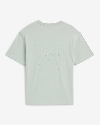 Classic Fit Embroidered Cotton Graphic T-Shirt