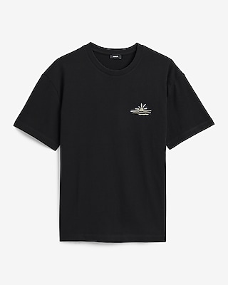 Classic Fit Cotton Express Tour Graphic T-shirt | Express