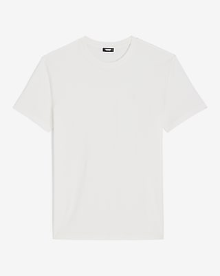 Embroidered X Logo Chest Graphic Perfect Pima Cotton T-Shirt