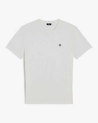 Two Tone X Logo Perfect Pima Cotton T-Shirt