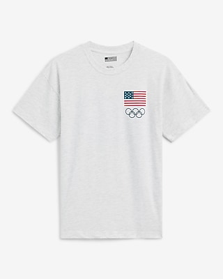 Team USA Winter Olympics Cotton Graphic T-Shirt