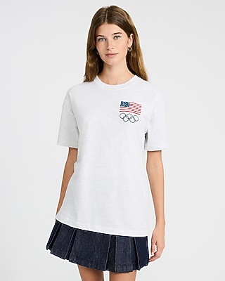 Team USA Winter Olympics Cotton Graphic T-Shirt