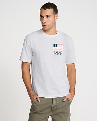 Team USA Winter Olympics Cotton Graphic T-Shirt