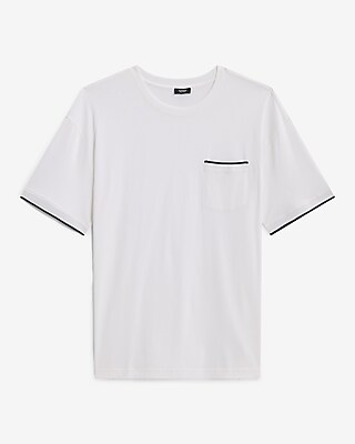 Loose Tipped Pocket Perfect Pima Cotton T-Shirt