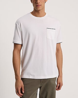 Loose Tipped Pocket Perfect Pima Cotton T-Shirt