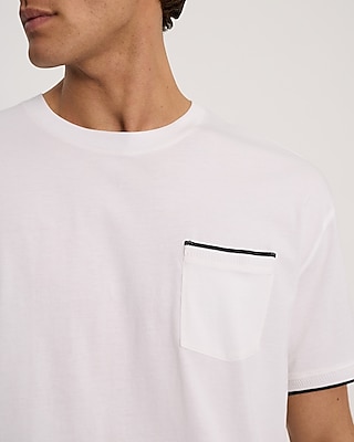 Loose Tipped Pocket Perfect Pima Cotton T-Shirt