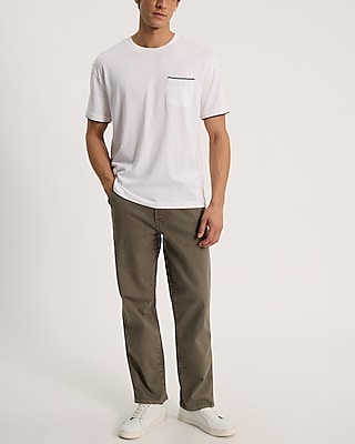 Loose Tipped Pocket Perfect Pima Cotton T-Shirt