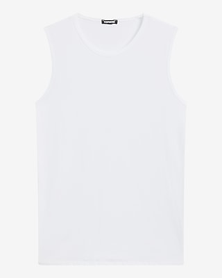 Crew Neck Cotton Muscle Tank Top
