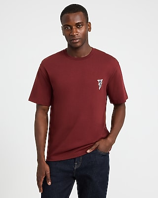 Classic Fit Pennant Logo Heritage Graphic T-Shirt