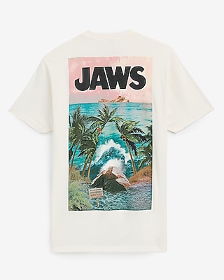 Jaws Ivory Graphic T-Shirt - image 2