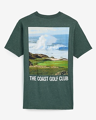 The Coast Golf Club Green Graphic T-Shirt