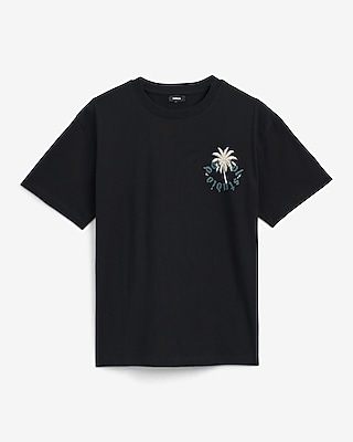 Del Sol Studio Palm Cotton Graphic T-Shirt