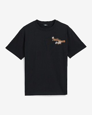 Tonic Bloom Cotton Graphic T-Shirt
