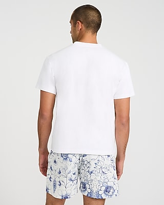 Mini Abstract X Logo Cotton White Graphic T-Shirt